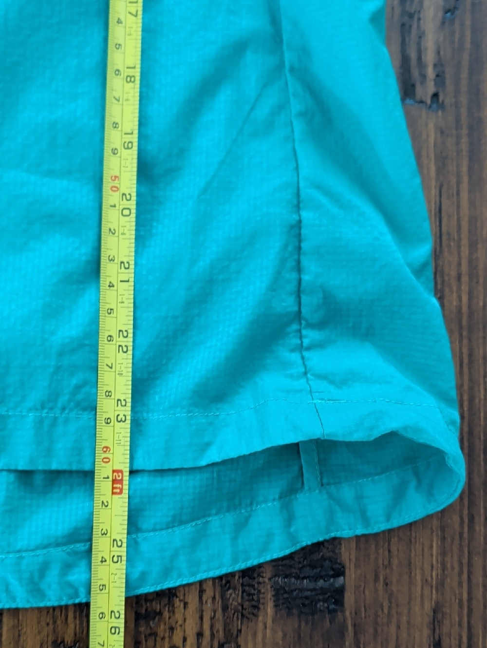 Patagonia Houdini Turquoise Long-Sleeve Snap Pullover Jacket Top Size M - Picture 13 of 14